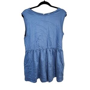 Smash + Tess NWT The Universal Shorty Romper Bubbly Blue Sz L